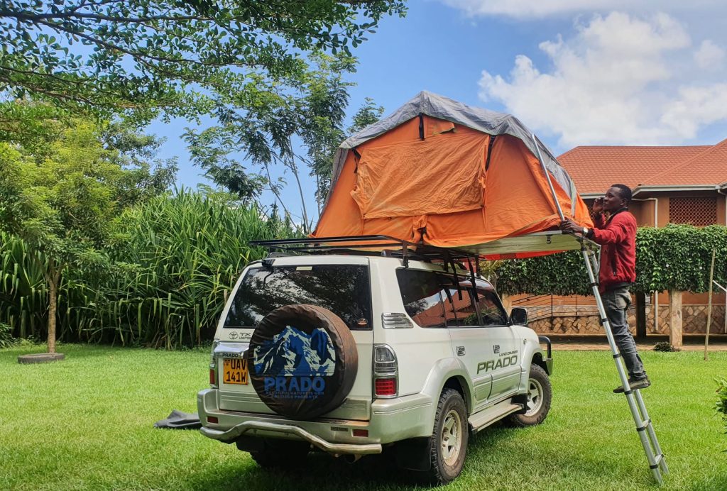 Landcruiser-prado-with-rooftent-4x4-car-hire-Entebbe