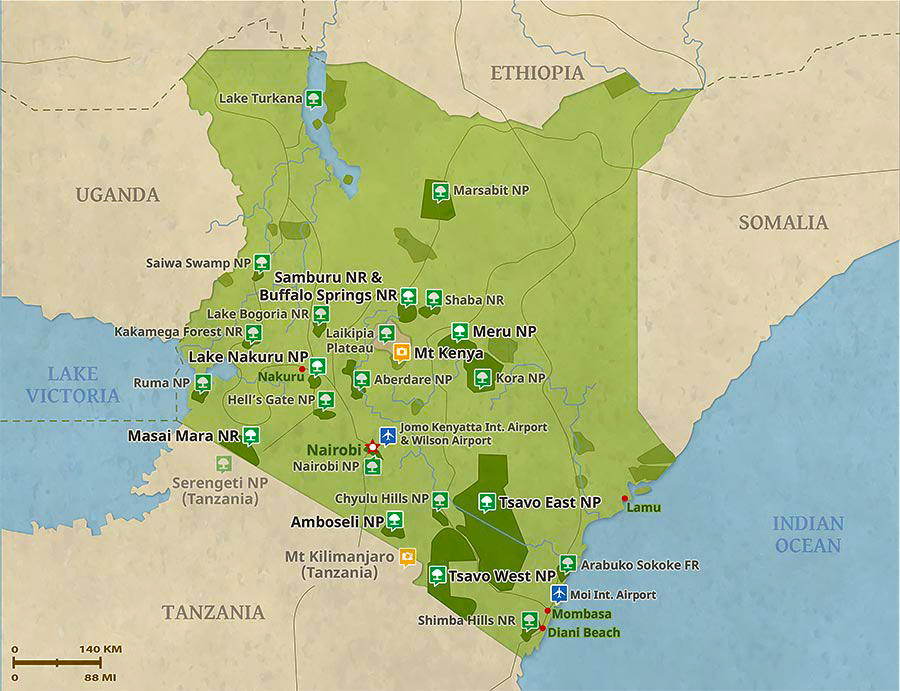 map-of-kenya